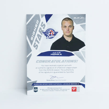 SL3-JH - SCRJ - JULIUS HONKA - SIGNED STARS LEVEL 3 - 32/39