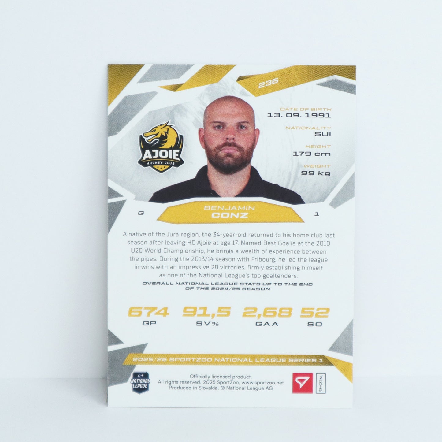 236 - HCA - BENJAMIN CONZ - BASE SET