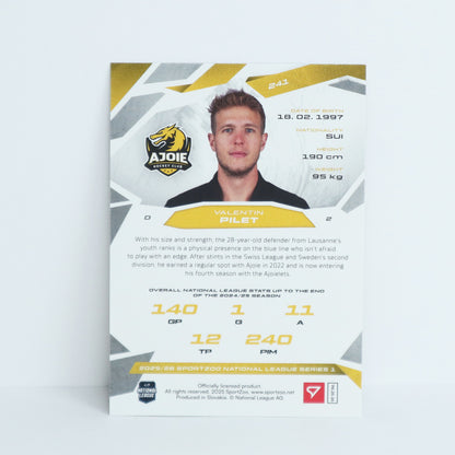 241 - HCA - VALENTIN PILET - BASE SET