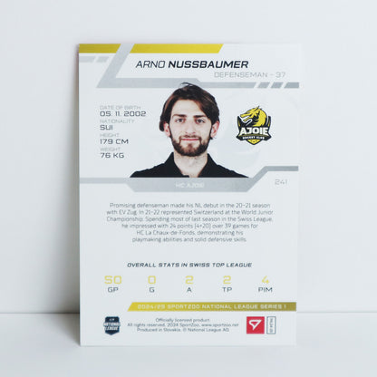 241 - HCA - ARNO NUSSBAUMER - BASE GOLD - 05/10