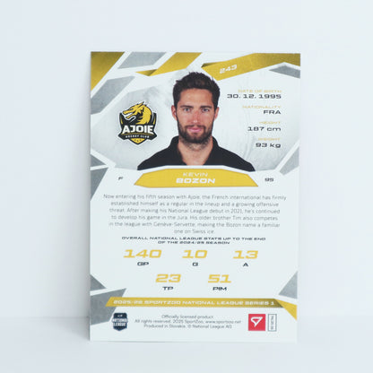 243 - HCA - KEVIN BOZON - BASE SET