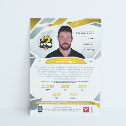 245 - HCA - FREDERIK GAUTHIER - BASE SET