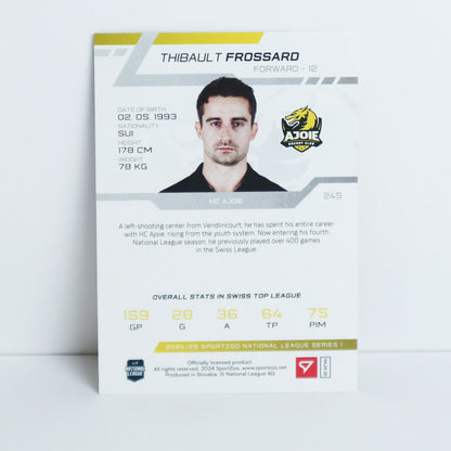 245 - HCA - T. FROSSARD - BASE BLACK - 1/1