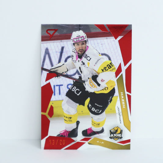 246 - HCA - JONATHAN HAZEN - BASE RED - 13/20