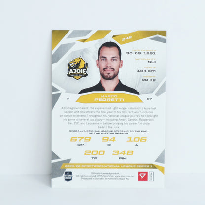 249 - HCA - MARCO PEDRETTI - BASE GOLD - 04/10