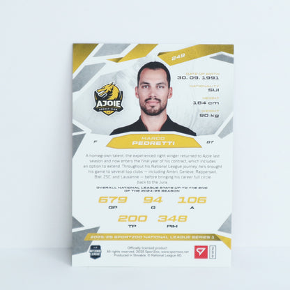 249 - HCA - MARCO PEDRETTI - BASE RED - 18/20