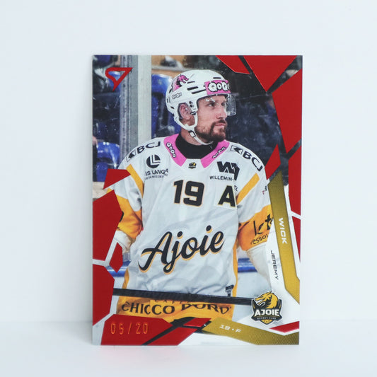 252 - HCA - JEREMY WICK - BASE RED - 05/20