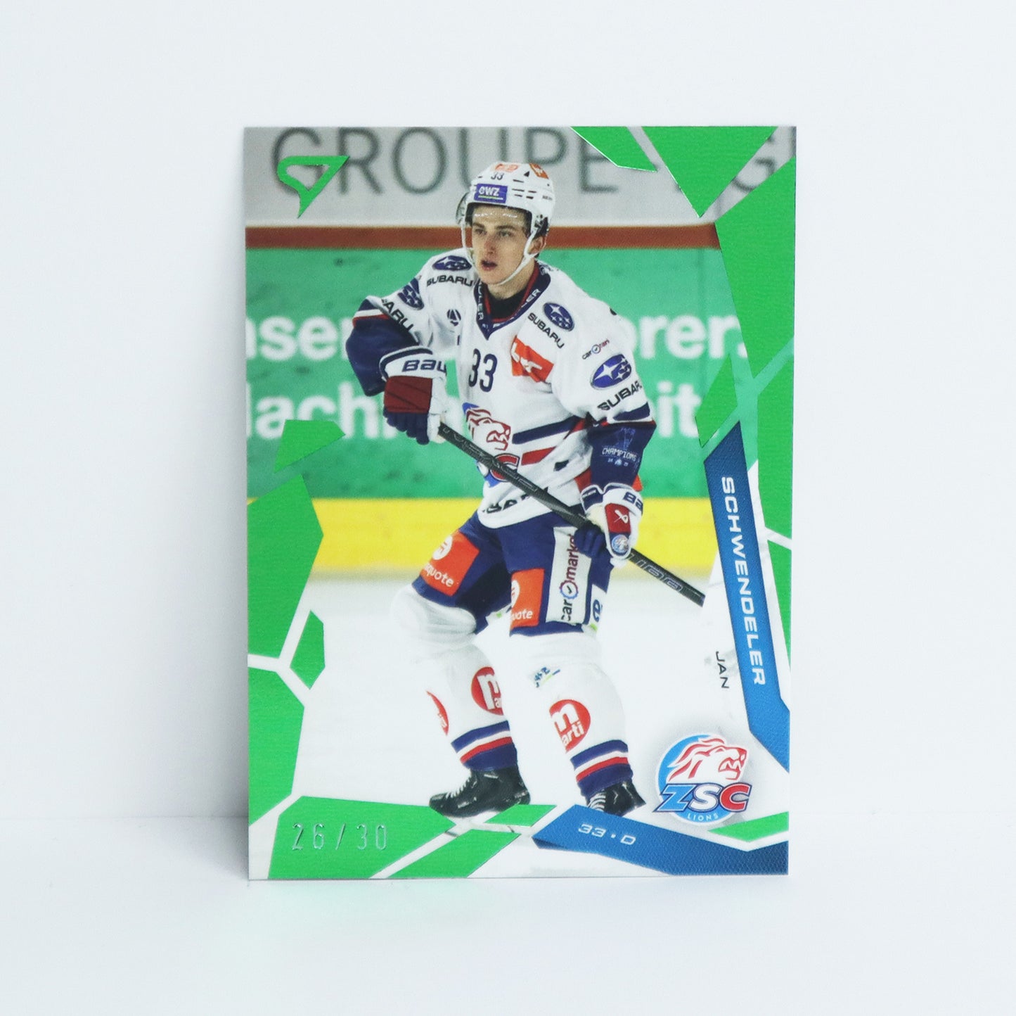 255 - ZSC - JAN SCHWENDELER - BASE GREEN - 26/30