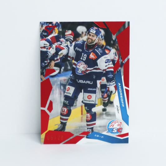 257 - ZSC - ANDY ANDREOFF - BASE RED - 06/20