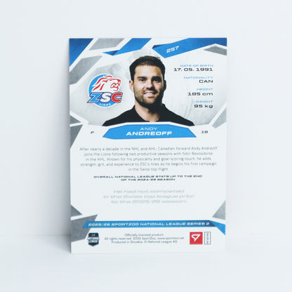 257 - ZSC - ANDY ANDREOFF - BASE RED - 06/20