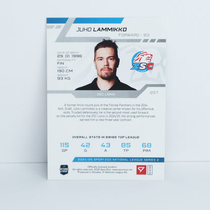 257 - ZSC - JUHO LAMMIKKO - BASE SET