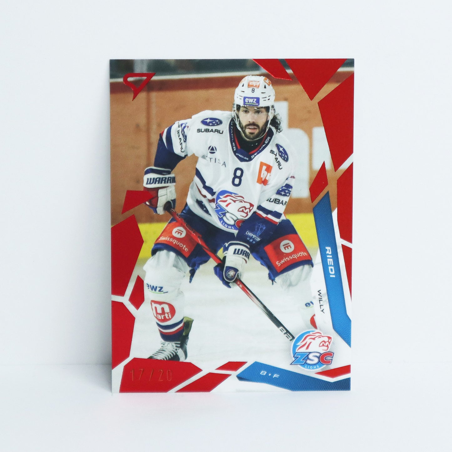 259 - ZSC - WILLY RIEDI - BASE RED - 17/20