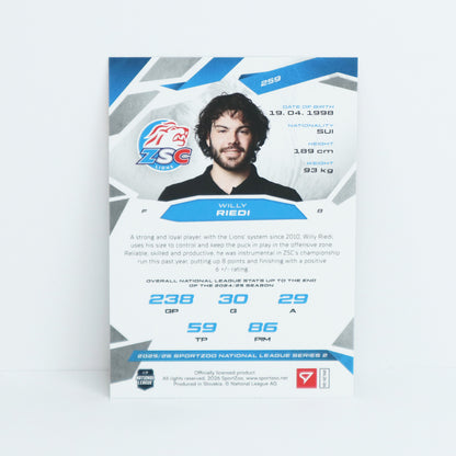 259 - ZSC - WILLY RIEDI - BASE PINK