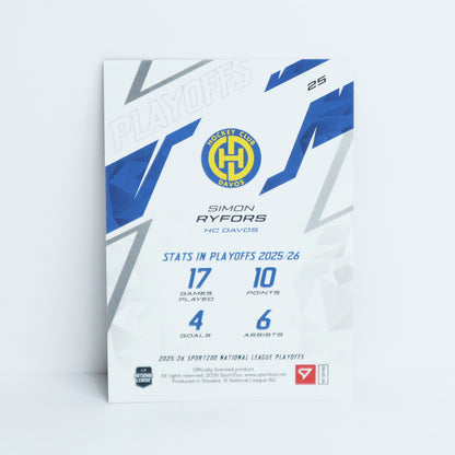 25 - HCD - SIMON RYFORS - BASE RED - 12/30