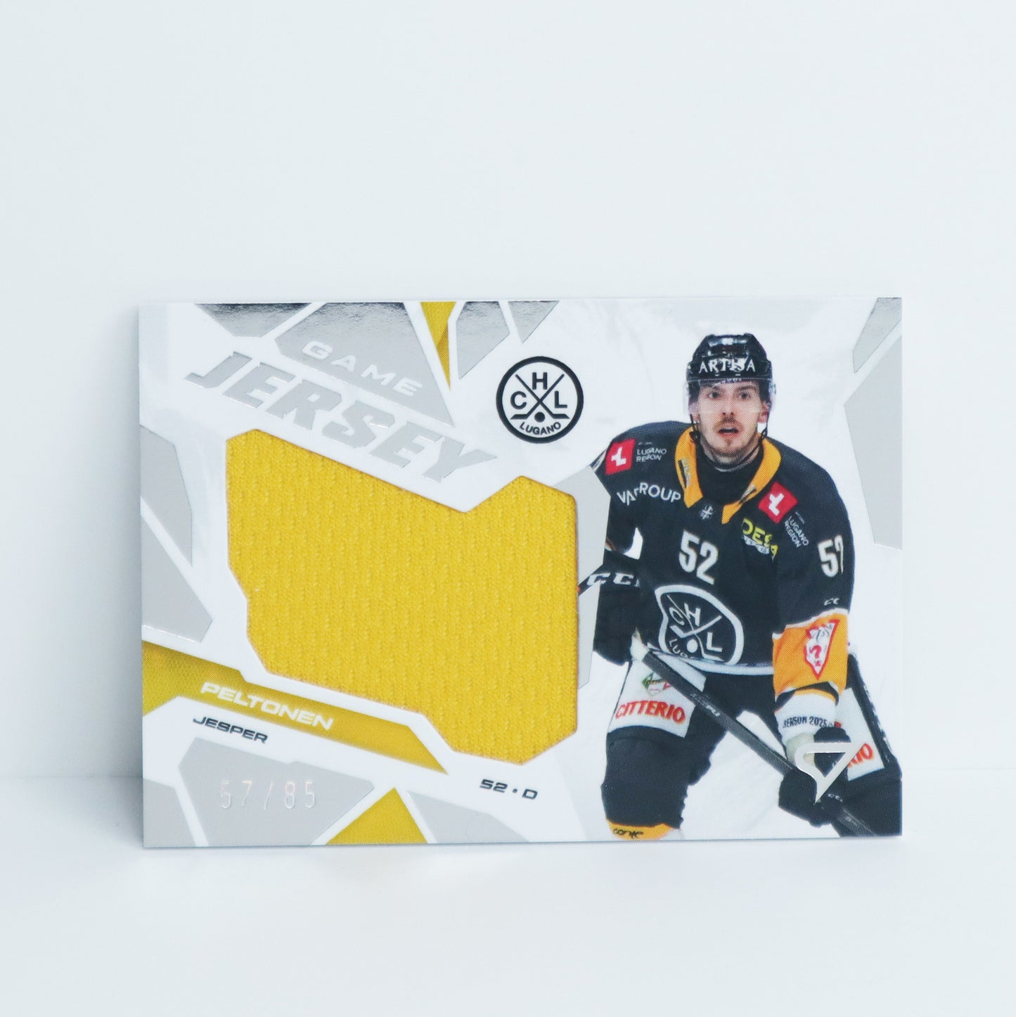 GJ-PE - HCL - JESPER PELTONEN - GAME JERSEY SILVER - 57/85