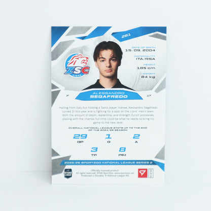 261 - ZSC - ALESSANDRO SEGAFREDO - BASE BLUE