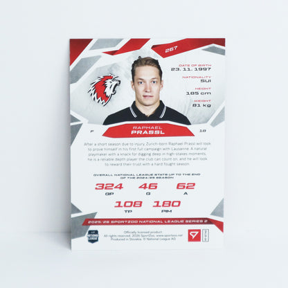 267 - LHC - RAPHAEL PRASSL - BASE RED - 05/20