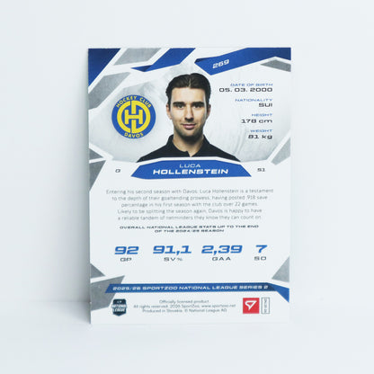 269 - HCD - LUCA HOLLENSTEIN - BASE GREEN - 21/30