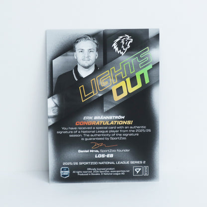 LOS-EB - LHC - ERIK BRANNSTROM - LIGHTS OUT GOLD AUTO - 46/60