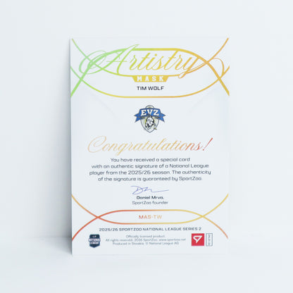 MAS-TW - EVZ - TIM WOLF - MASK ARTISTRY GOLD AUTO - 30/35