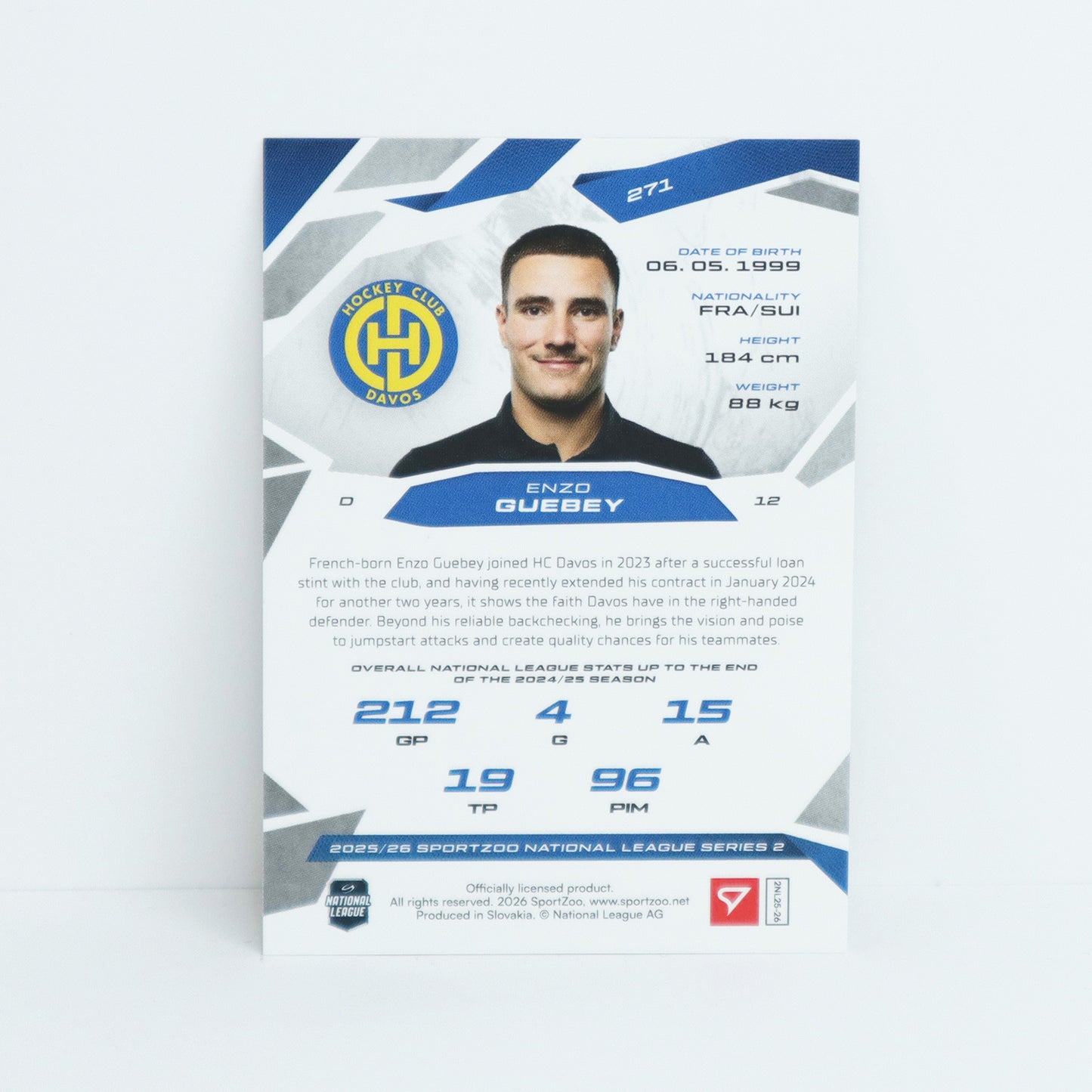 271 - HCD - ENZO GUEBEY - BASE SET