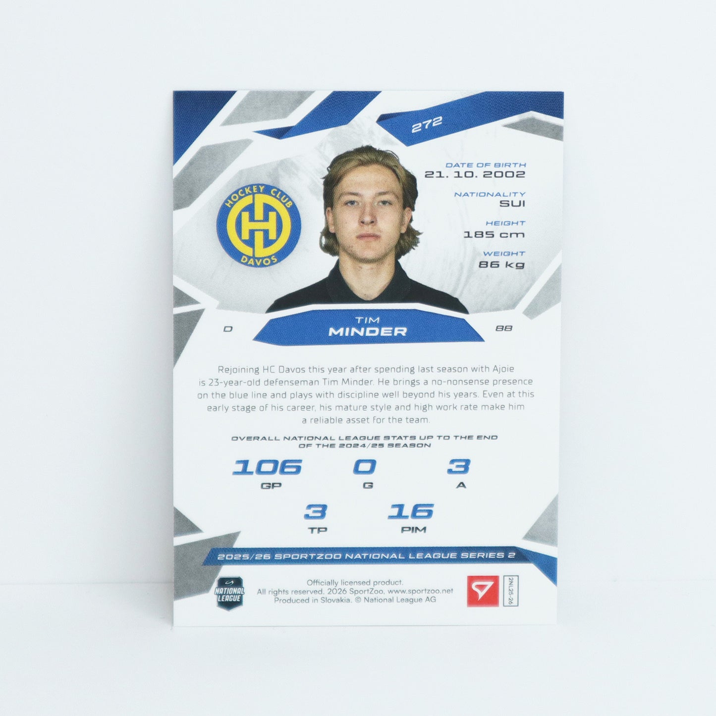 272 - HCD - TIM MINDER - BASE SET