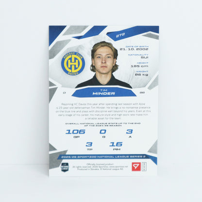 272 - HCD - TIM MINDER - BASE BLUE