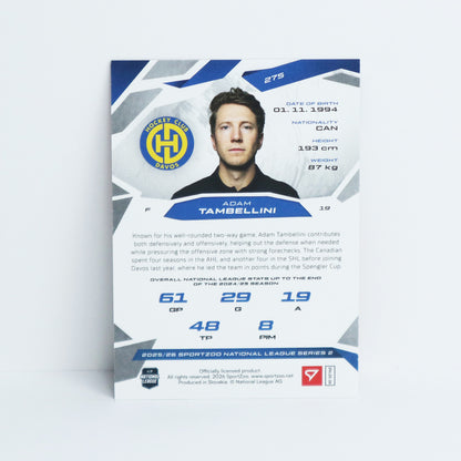 275 - HCD - ADAM TAMBELLINI - BASE RED - 10/20