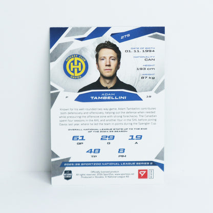 275 - HCD - ADAM TAMBELLINI - BASE GREEN - 17/30