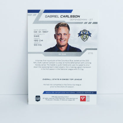 276 - EVZ - G. CARLSSON - BASE SET