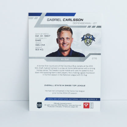 276 - EVZ - G. CARLSSON - BASE BLUE - 28/30