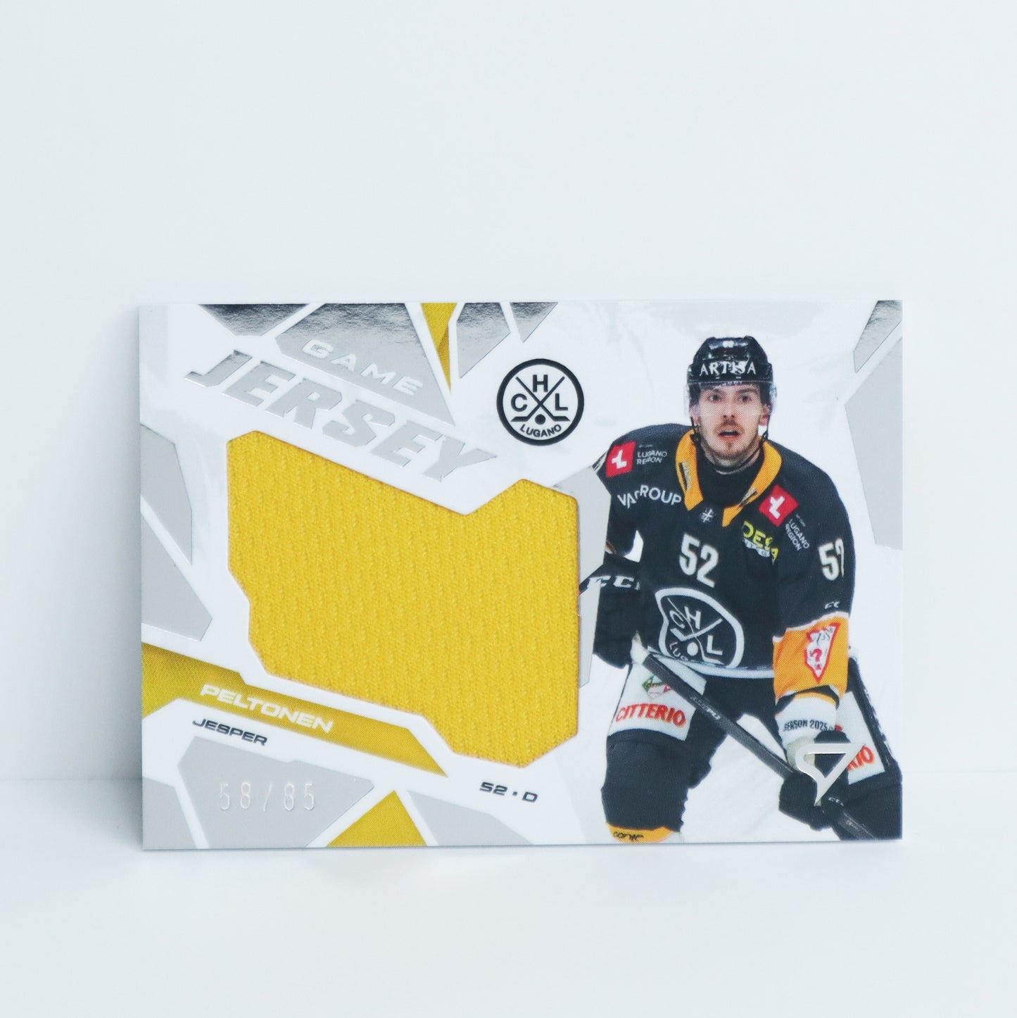GJ-PE - HCL - JESPER PELTONEN - GAME JERSEY SILVER - 58/85