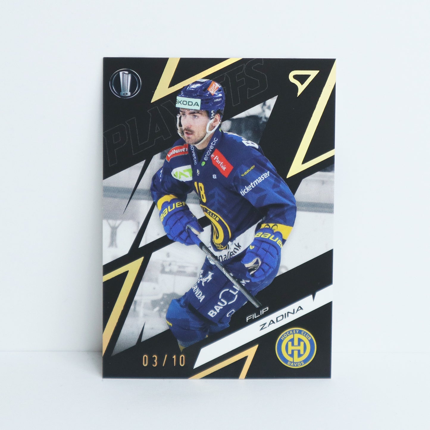 27 - HCD - FILIP ZADINA - BASE GOLD - 03/10