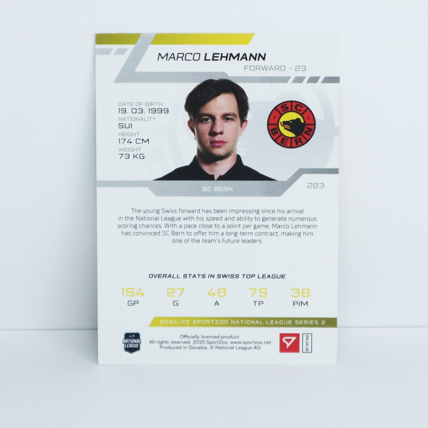 283 - SCB - MARCO LEHMANN - BASE SET
