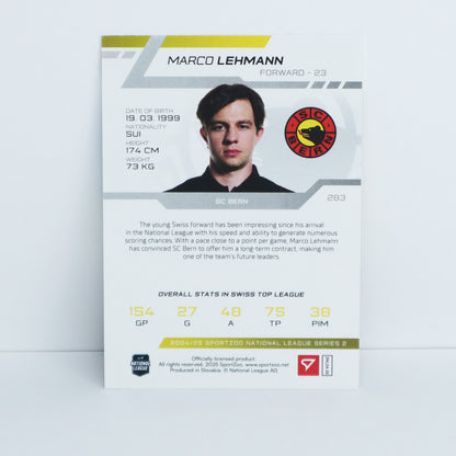 283 - SCB - MARCO LEHMANN - BASE SET