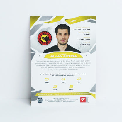 284 - SCB - HARDY HAMAN AKTELL - BASE RED - 03/20