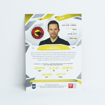 285 - SCB - ROMAIN LOEFFEL - BASE RED - 16/20