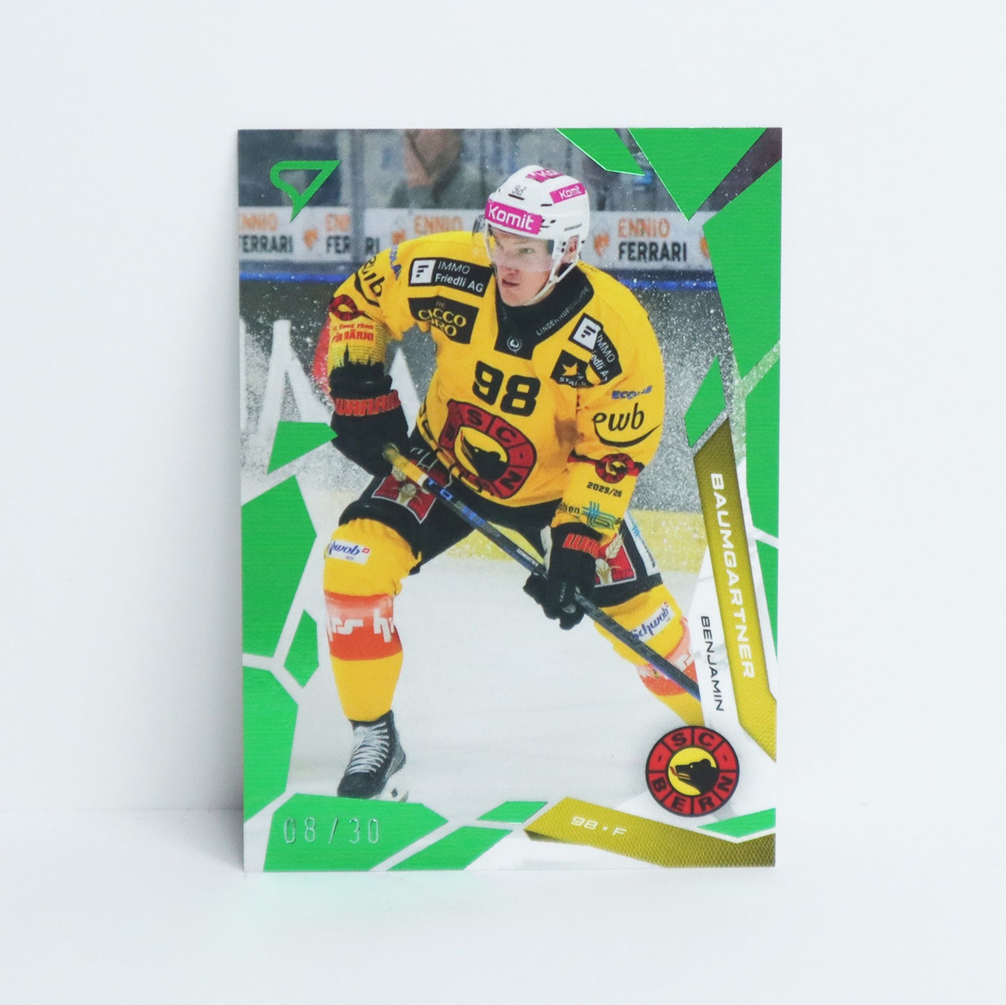 286 - SCB - BENJAMIN BAUMGARTNER - BASE GREEN - 08/30