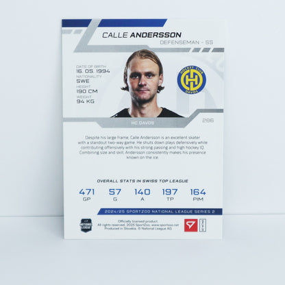 286 - HCD - C. ANDERSSON - BASE SET