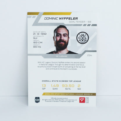 294 - HCL - D. NYFFELER - BASE BLUE - 01/30