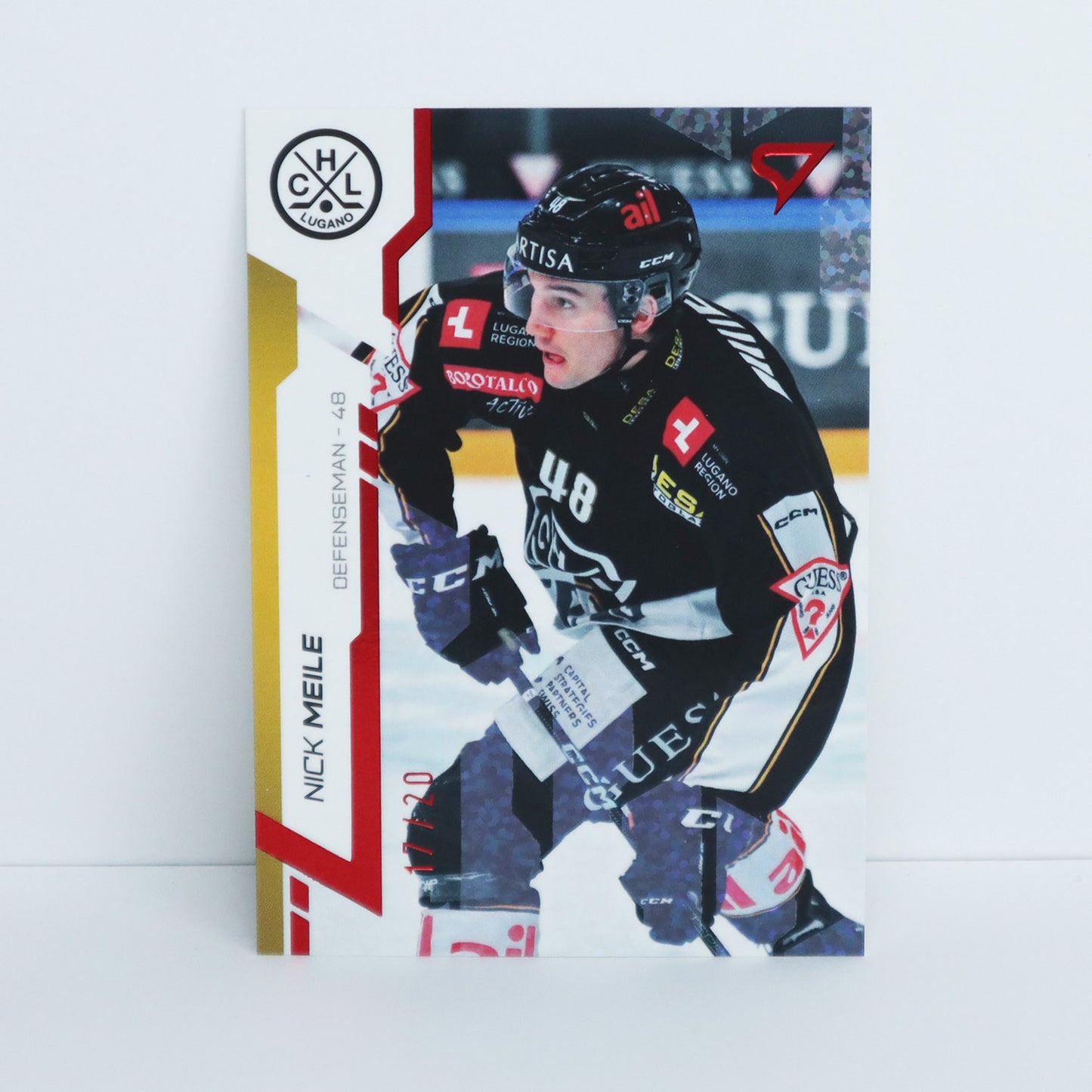 296 - HCL - NICK MEILE - BASE RED - 17/20