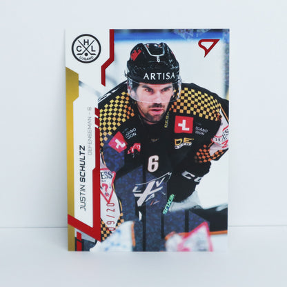 298 - HCL - JUSTIN SCHULTZ - BASE RED - 09/20