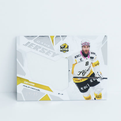 GJ-PD - HCA - PHILIP-MICHAEL DEVOS - GAME JERSEY SILVER - 57/85