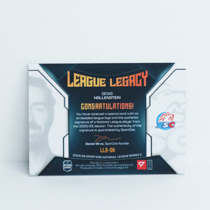 LLS-DH - ZSC - DENIS HOLLENSTEIN - LEAGUE LEGACY GOLD AUTO - 2/9