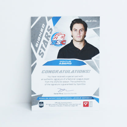 SL2-PA - ZSC - PONTUS ABERG - SIGNED STARS LEVEL 2 - 01/69