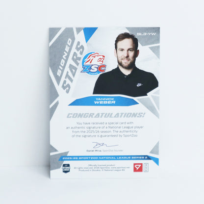 SL3-YW - ZSC - YANNICK WEBER - SIGNED STARS LEVEL 3 - 19/39