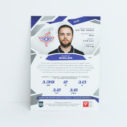 302 - EHCK - DARIO SIDLER - BASE BLUE