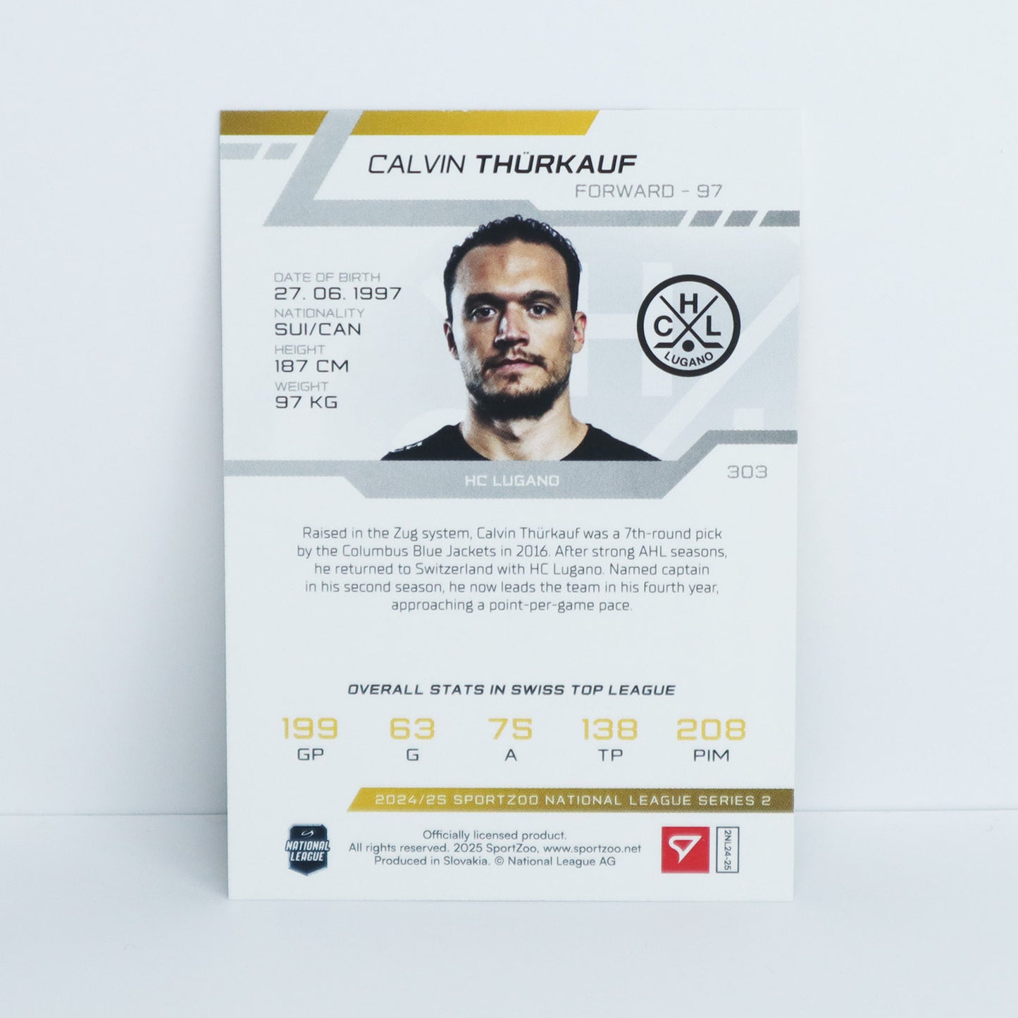 303 - HCL - CALVIN THURKAUF - BASE GREEN