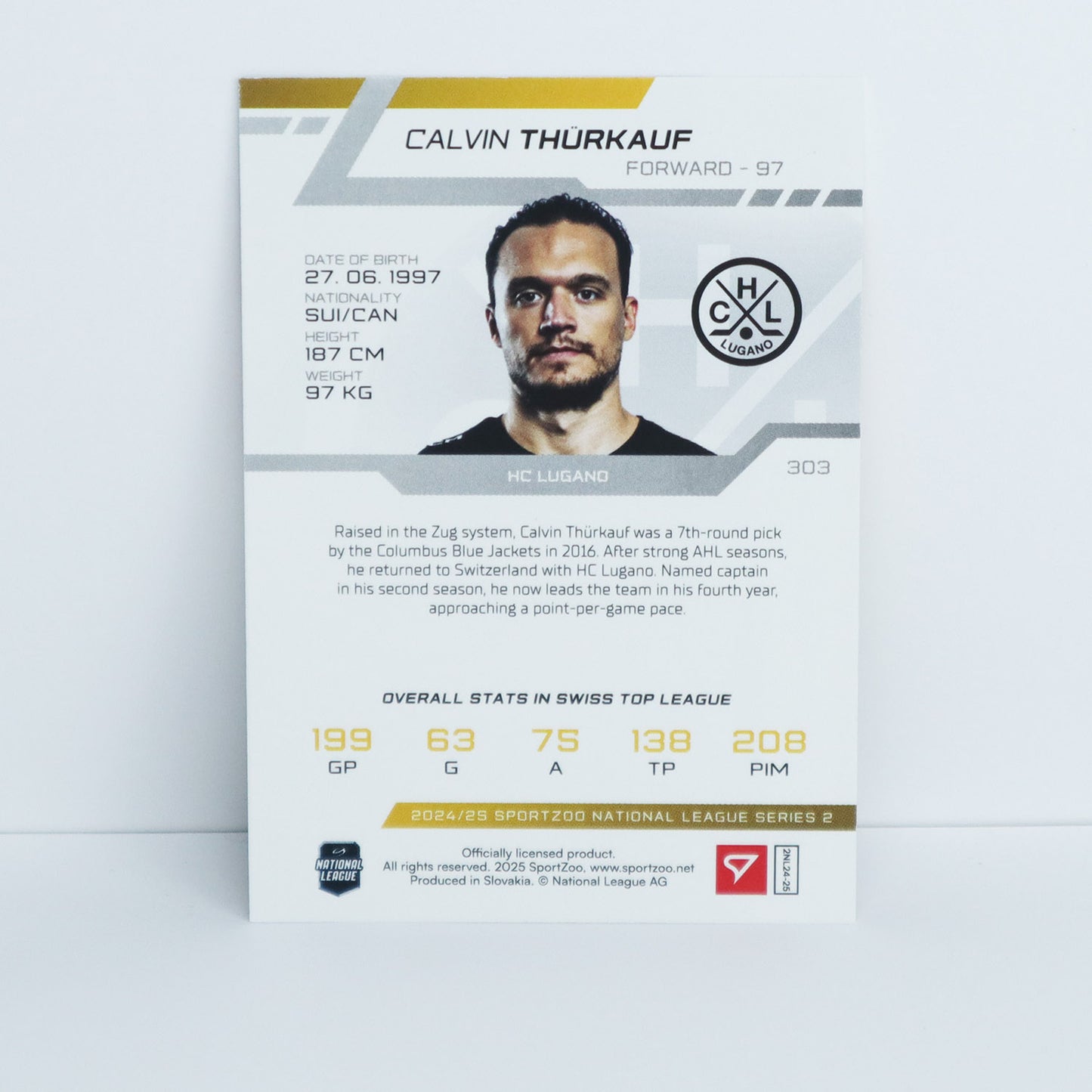 303 - HCL - CALVIN THURKAUF - BASE SET