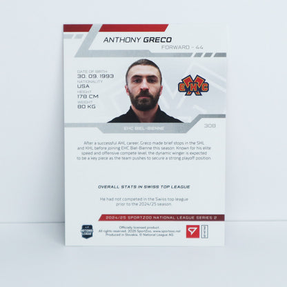 308 - EHCB - ANTHONY GRECO - BASE SET